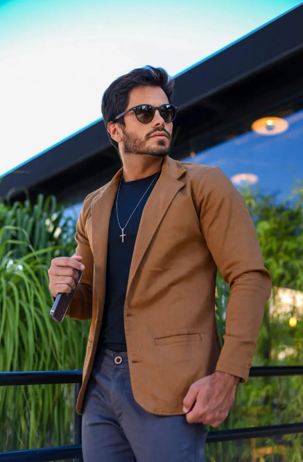 Blazer Slim de Caballero N105 - Elegancia y Estilo
